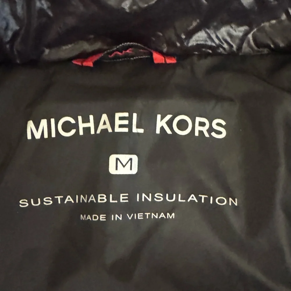 Michael Kors Black Puffer Jacket (M) - Picture 7 of 10